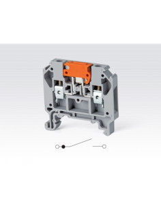 Клеммные зажимы с размыкателем RDT4 2