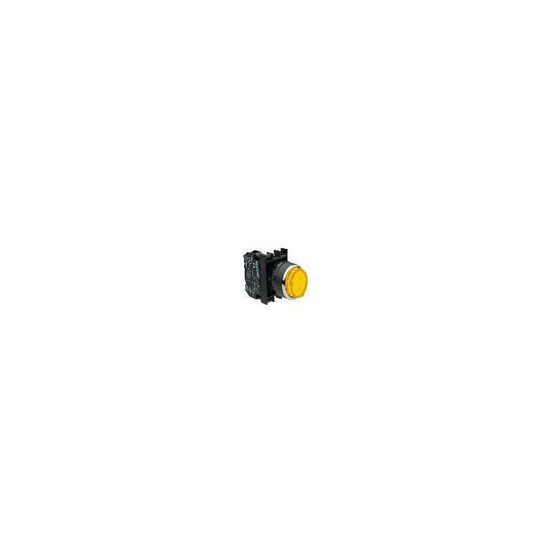 B202HS ⟡ Кнопка выступающая желтая (2НЗ)