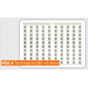 Маркировочные лейблы NS6.4 (Sheet/50 Pcs)